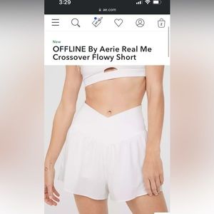 Aerie real me crossover shorts